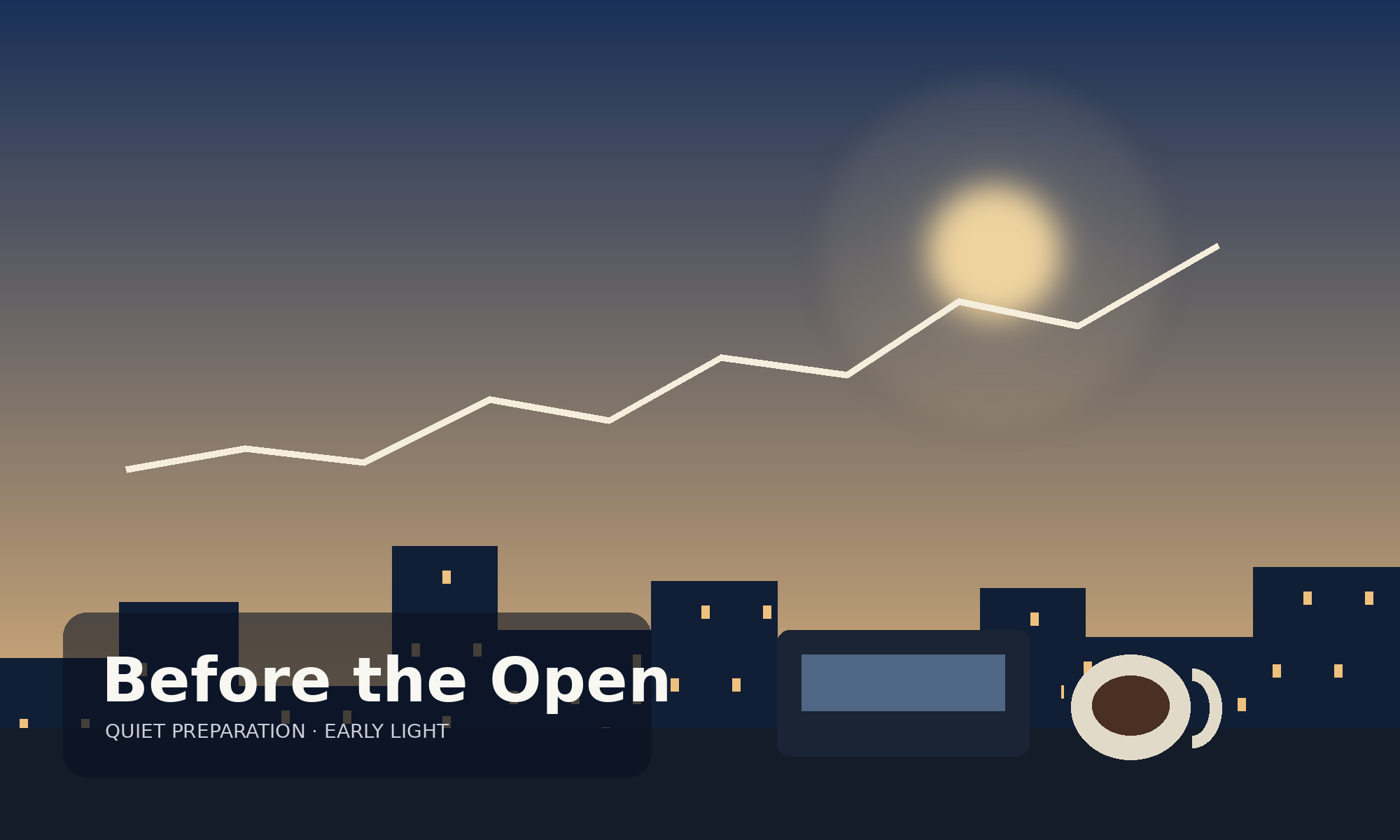 Before the Open