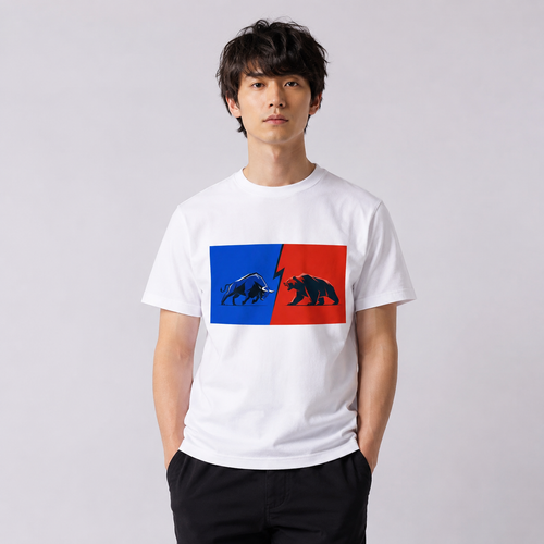 ブル＆ベア マーケットTシャツ