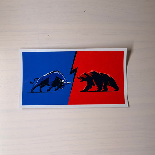 Bull & Bear マグカップ with ステッカーセット