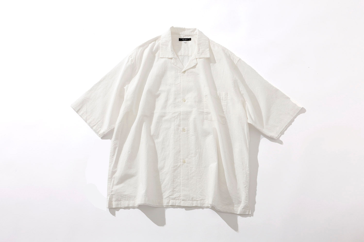 Market Shirt｜マーケットに向き合う日のコットンリネンシャツ